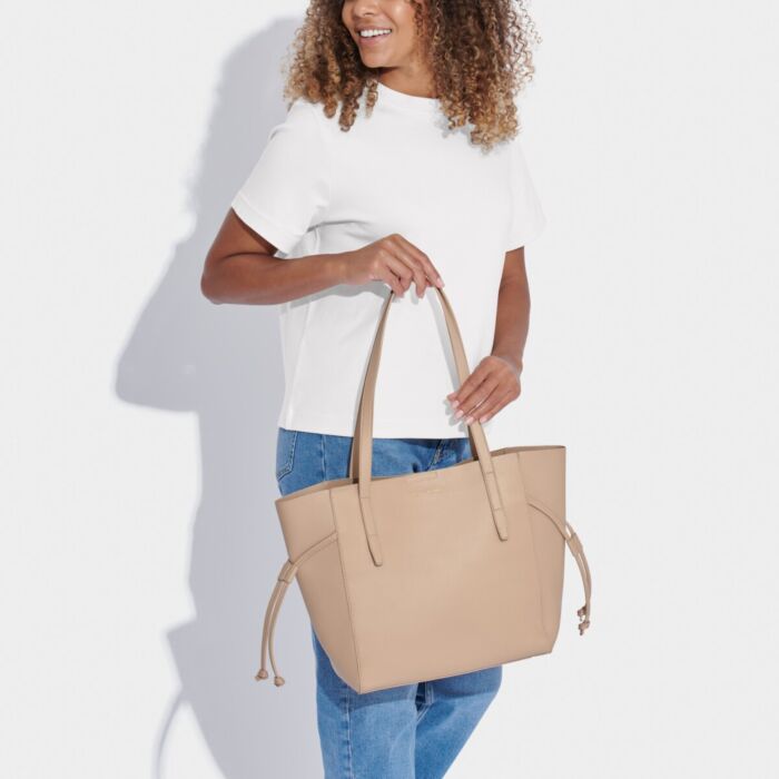 Katie Loxton Ashley Tote Bag - Light Taupe